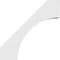 Ekena Millwork 3 1/2-in. W x 20-in. D x 20-in. H Westlake Architectural Grade PVC Knee Brace BRCP035X20X20WTL - alternate 5